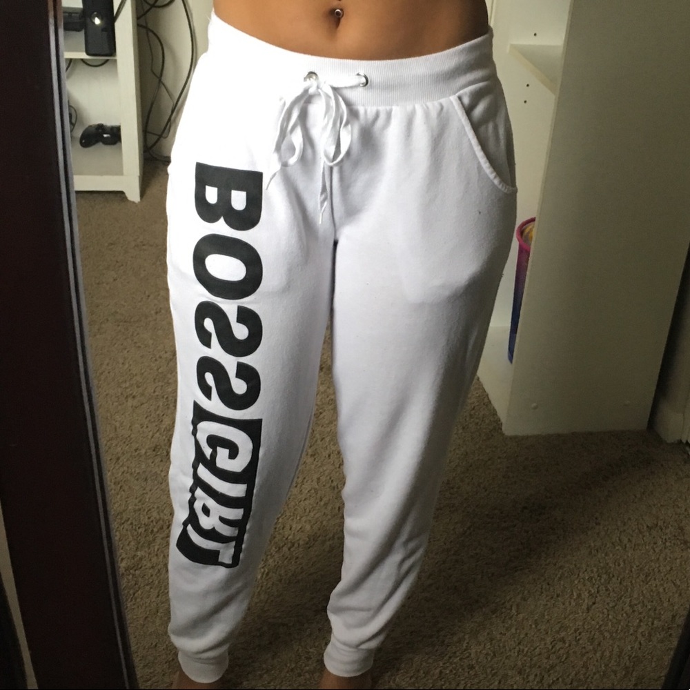 boss girl joggers